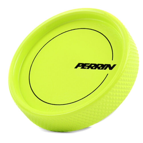 PERRIN 02-26 Subaru Impreza/WRX/STI & 13-26 Crosstrek/BRZ/FR-S/GR86/GR86 Oil Fill Cap - Neon Yellow