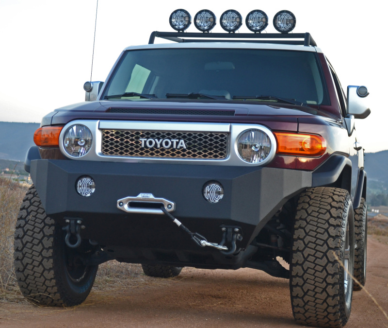Body Armor 4x4 FJ-19336 07-14 Toyota FJ Cruiser Pro Series Front Winch Bumper - Image 8