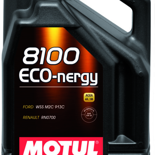 Motul 5L Synthetic Engine Oil 8100 5W30 ECO-NERGY - Ford 913C
