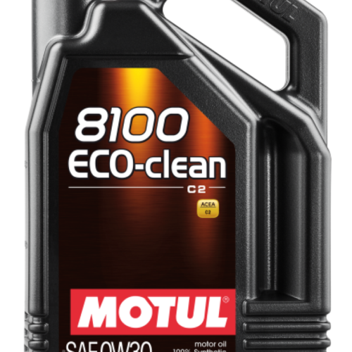 Alternative view of Motul 5L Synthetic Engine Oil 8100 0W30 4x5L ECO-CLEAN  ACEA C2 API SM ST.JLR 03.5007