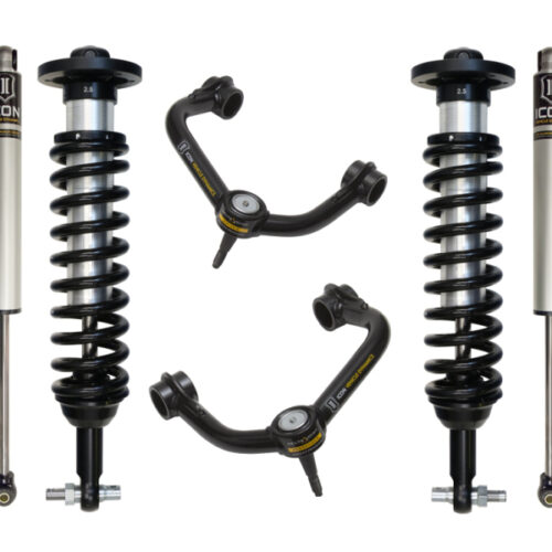 ICON K93062T 2014 Ford F150 4WD 0-2.63in Stage 2 Suspension System w/ Tubular Uca