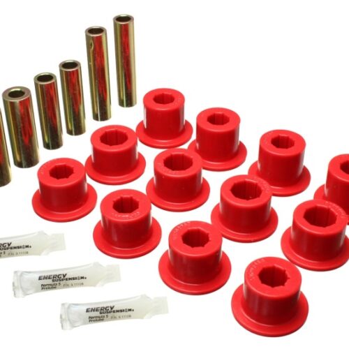 Energy Suspension 07-21 Toyota Tundra Red Rear Leaf Spring Shackle Bushing Set
