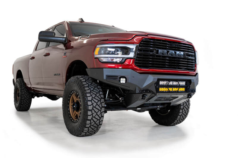 Addictive Desert Designs F560012140103 19-21 Ram 2500/3500 Bomber Front Bumper - Image 9
