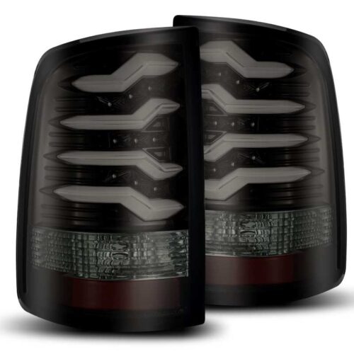 AlphaRex 640010 09-18 Dodge Ram 1500 PRO-Series LED Tail Lights Jet Black