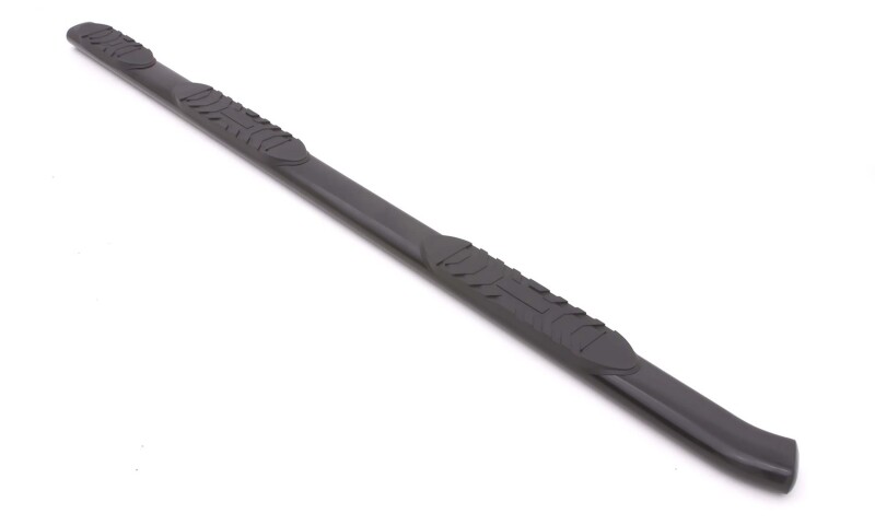 Lund 26089011 2019 Chevy Silverado 1500 CC (5.5in Bed Rocker Panel) 5in. Oval WTW Steel Nerf Bars - Black