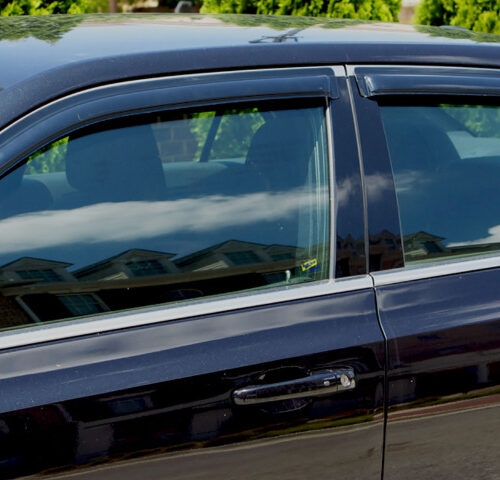 AVS 94682 16-18 Honda Civic Ventvisor Outside Mount Window Deflectors 4pc - Smoke - Image 6