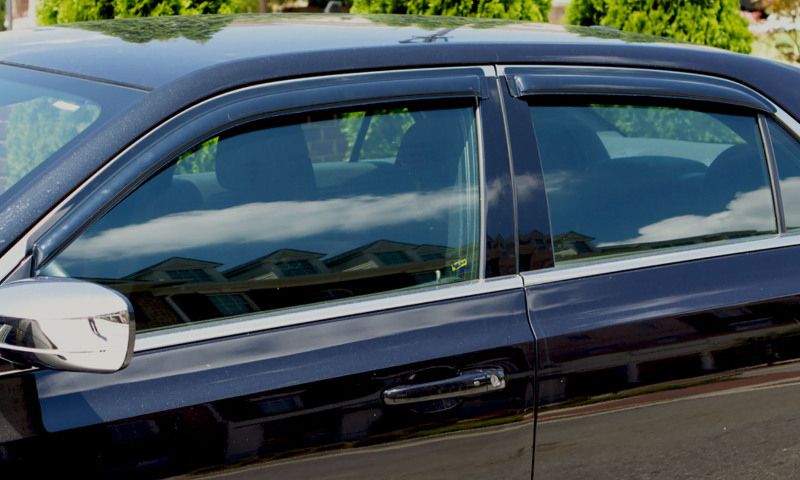 AVS 94682 16-18 Honda Civic Ventvisor Outside Mount Window Deflectors 4pc - Smoke - Image 6