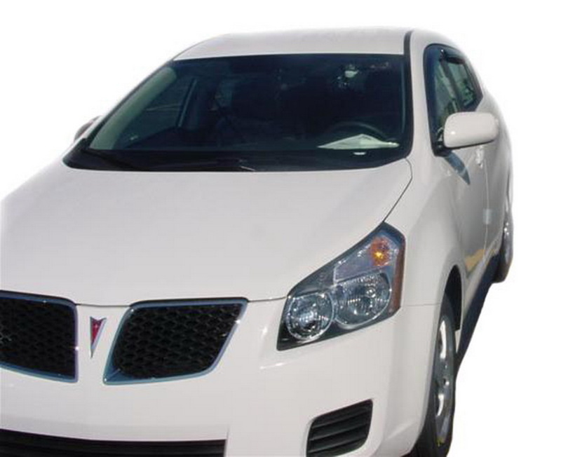 AVS 94093 09-10 Pontiac Vibe Ventvisor Outside Mount Window Deflectors 4pc - Smoke - Image 4