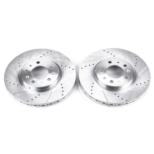 Power Stop 06-09 Pontiac Solstice Front Evolution Drilled & Slotted Rotors - Pair - Image 3