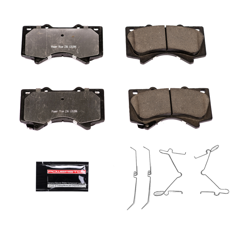 Power Stop 08-11 Lexus LX570 Front Z36 Truck & Tow Brake Pads w/Hardware - Image 3