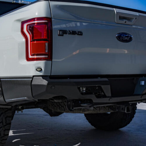 Addictive Desert Designs 17-18 Ford F-150 Raptor Stealth Fighter Rear Bumper - Image 9