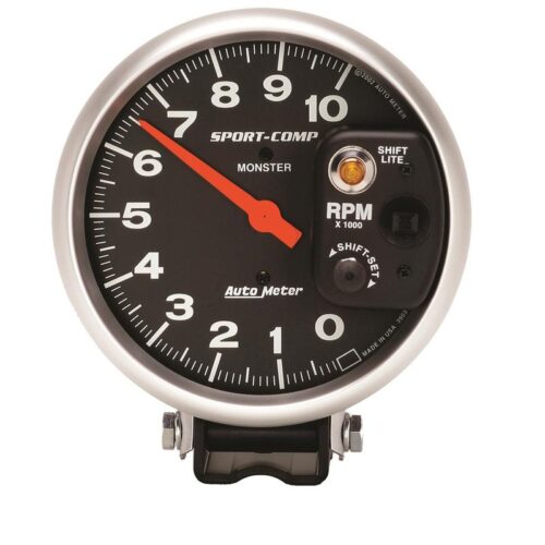 Alternative view of Autometer Sport Comp 52mm Mechanical 0-150 PSI Oil Pressure Gauge