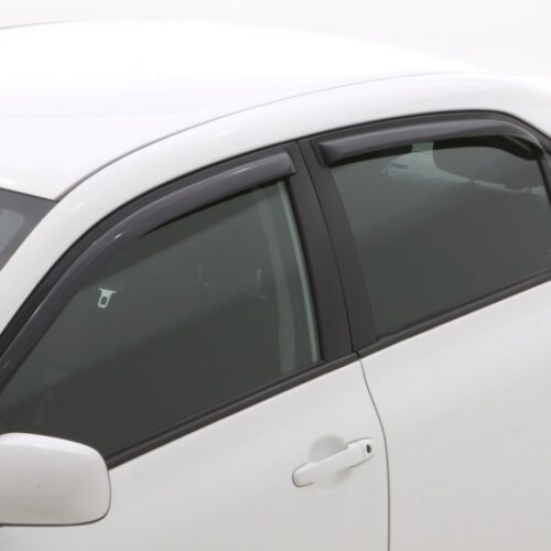 AVS 194073 09-13 Toyota Corolla Ventvisor In-Channel Front & Rear Window Deflectors 4pc - Smoke