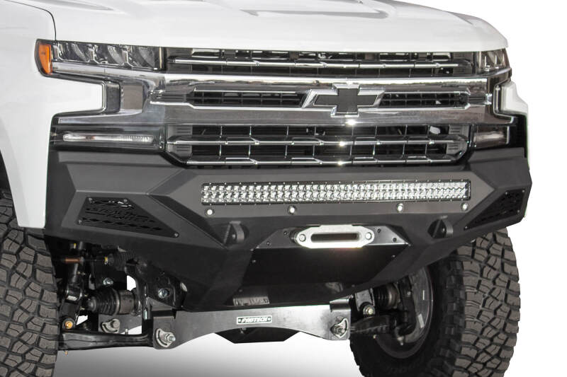 Addictive Desert Designs F441423030103 2019 Chevrolet Silverado 1500 SF Front Bumper w/ Winch Mount&Sensor Cutout - Image 7