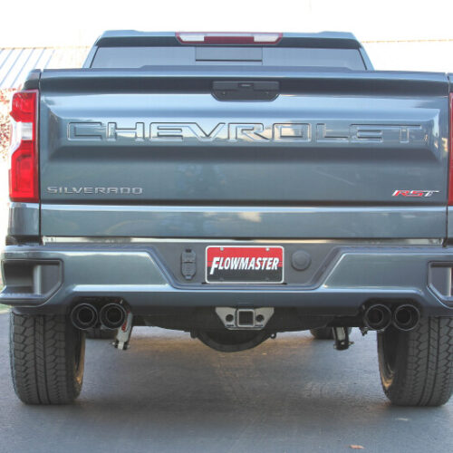 Flowmaster 817895 19-25 GM 1500 5.3L American Thunder Cat-Back Exhaust System - Quad Tips - Image 4