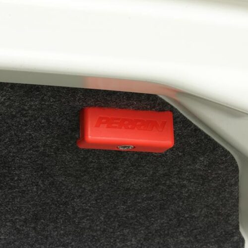 PERRIN 07-26 Subaru WRX STI Sedan Trunk Handle - Red - Image 6