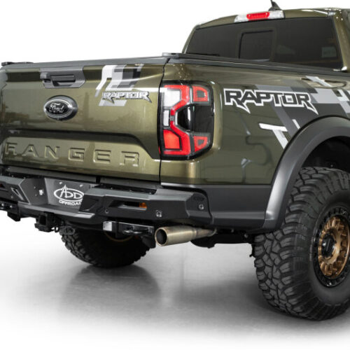 Alternative view of Addictive Desert Designs 2024+ Ford Ranger Raptor Edge Rear Bumper