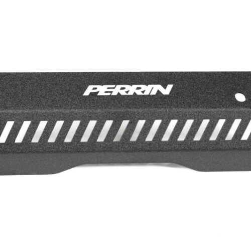 Alternative view of PERRIN 22-26 Subaru WRX Pulley Cover - Black (SHORT - For Use w/PERRIN AOS)