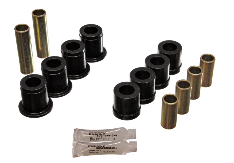 Energy Suspension 7.3102G 87-95 Nissan Pathfinder 2WD/4WD Black Front Control Arm Bushing Set - Image 5
