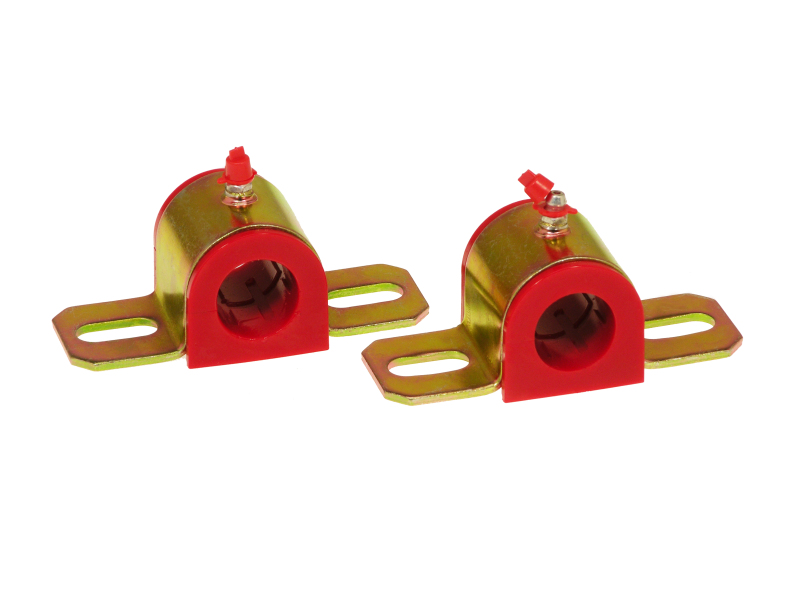 Prothane 19-1182 Universal Greasable Sway Bar Bushings - 26MM - Type B Bracket - Red
