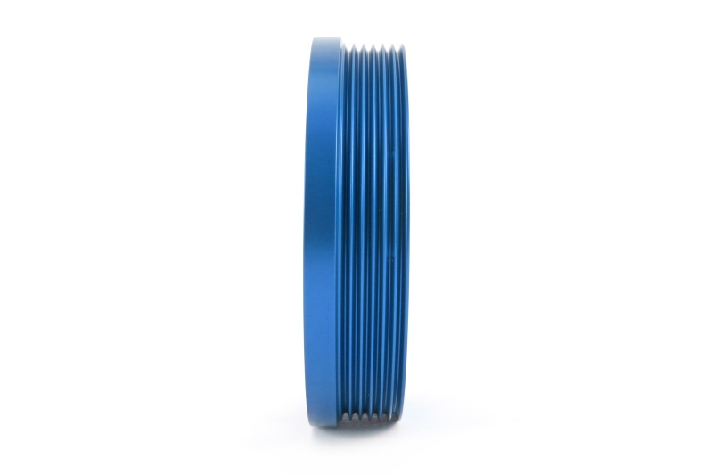 PERRIN 15-18 Subaru WRX / 13-20 BRZ / 14-18 FXT / 13-16 Crosstrek Lightened Crank Pulley - Blue - Image 3