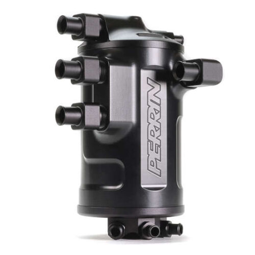 PERRIN 02-21 Subaru WRX / 04-21 STI Air Oil Separator - Black