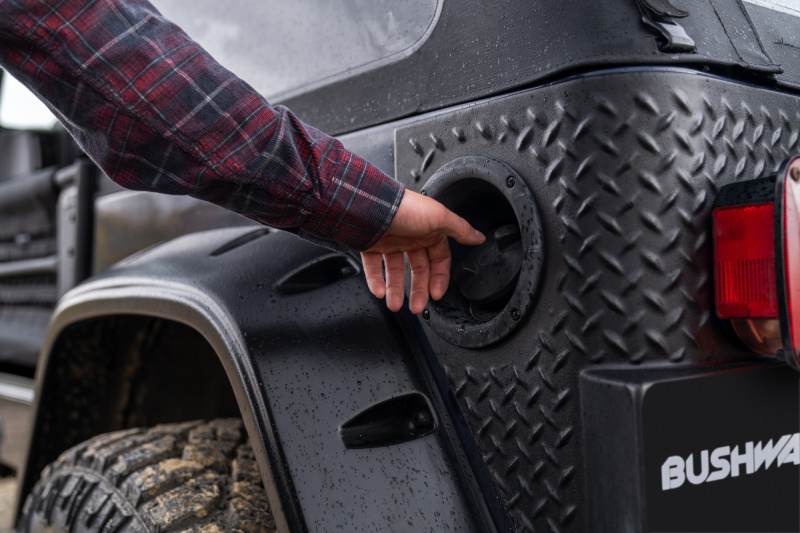 Bushwacker 14004 97-06 Jeep Wrangler Trail Armor Rear Corners - Black - Image 10