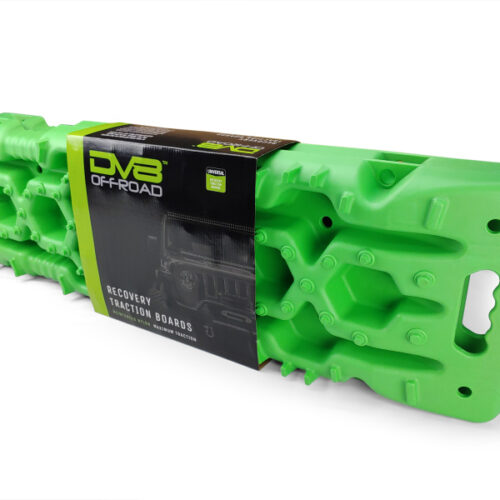 DV8 Offroad RTB1-01GN Recovery Traction Boards w/ Carry Bag - Green