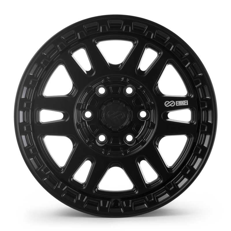 Enkei Trail-Tracker 18x9 / 6x139.7 BP / ET42 / 106.1mm Bore - Matte Black Wheel - Image 2