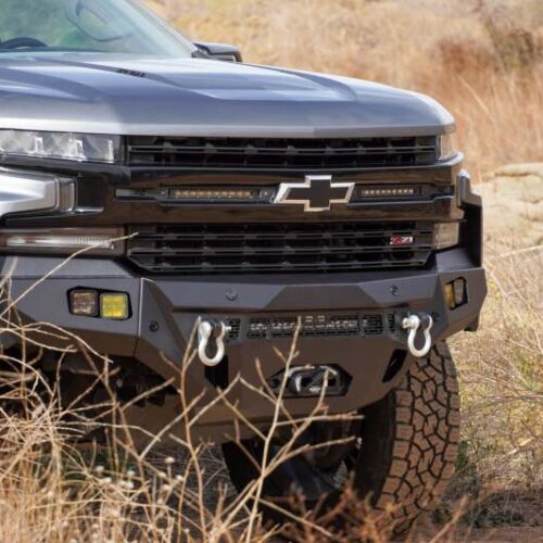DV8 Offroad FBCS1-07 19-21 Chevrolet Silverado 1500 SPEC Series Front Bumper - Image 7