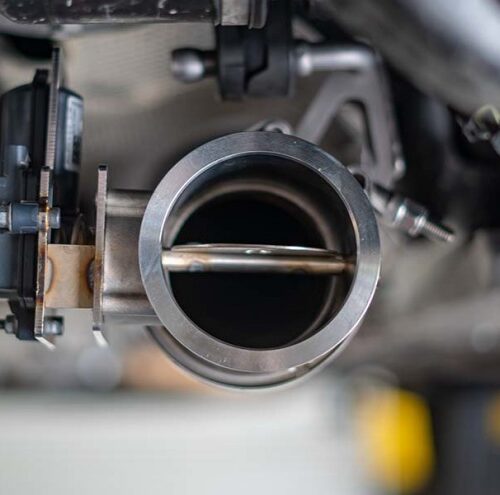 MagnaFlow 10805 2018 Ford Mustang V8-5.0LGAS Exhaust Acc - 2.5in ID/OD - 304SS - Integrated V-Band Flanges