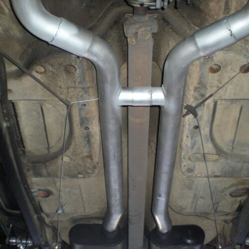 Flowmaster 17129 67-68 GM F-BODY 2.5 in. American Thunder Crossmember-Back Exhaust System - Image 5