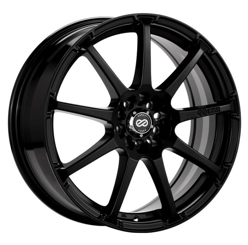 Enkei 441-565-0138BK EDR9 15x6.5 4x100/114.3 38mm Offset 72.6 Bore Diameter Black Wheel