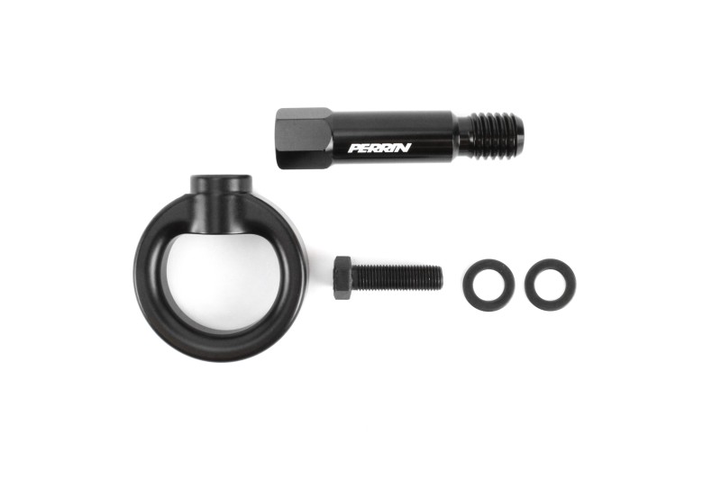 PERRIN 20-25 Toyota Supra Tow Hook Kit (Front) - Black - Image 9