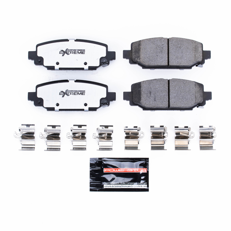 Power Stop 18-19 Jeep Wrangler Rear Z36 Truck & Tow Brake Pads w/Hardware - Image 3