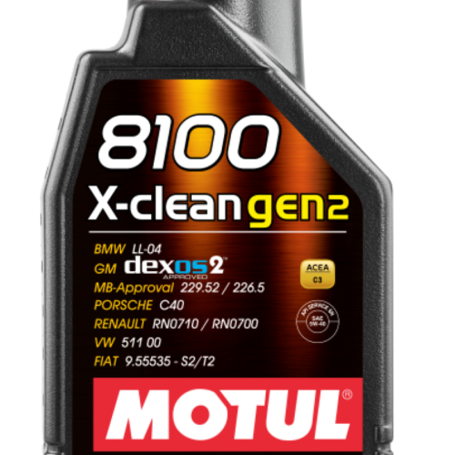 Alternative view of Motul 1L Synthetic Engine Oil 8100 X-CLEAN Gen 2 5W40