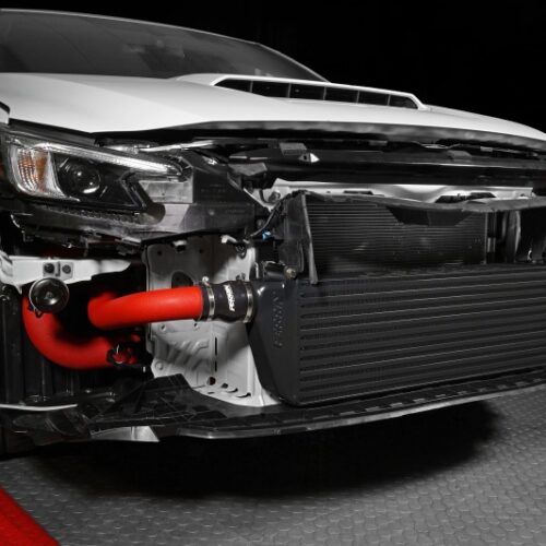 PERRIN 22-26 Subaru WRX Front Mount Intercooler Kit (Red Tubes & Black Core) - Image 5