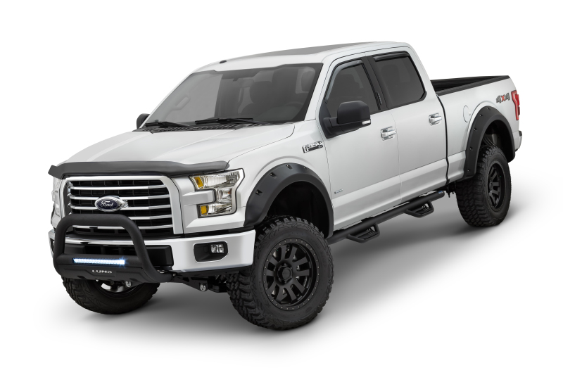 Lund RX312T 09-14 Ford F-150 (Ex Raptor) RX-Rivet Style Textured Elite Series Fender Flares - Black (4 Pc.) - Image 10