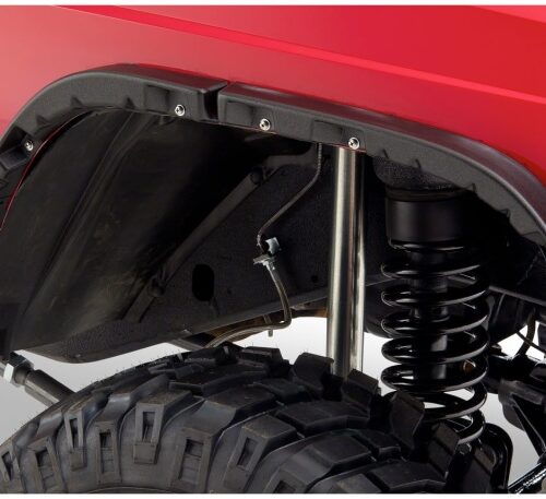 Bushwacker 10922-07 84-01 Jeep Cherokee Flat Style Flares 4pc - Black - Image 5