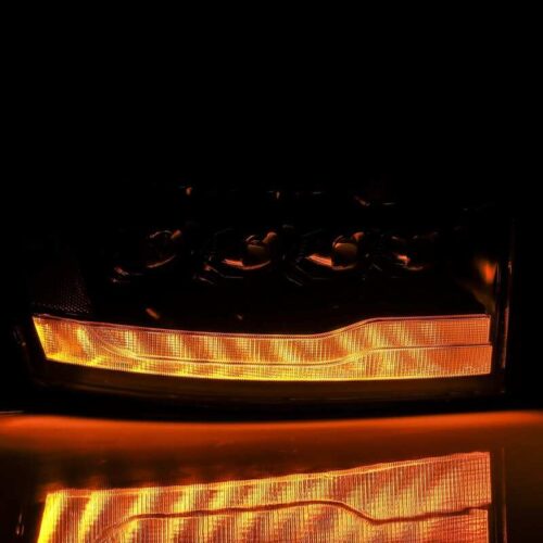 AlphaRex 880538 06-08 Ram 1500HD NOVA LED Proj Headlights Plank Style Alpha Blk w/Seq Signal/DRL/Amber LED - Image 6