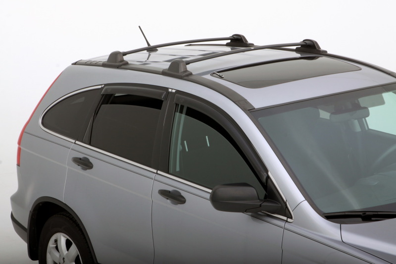 AVS 94655 07-11 Honda CR-V Ventvisor Outside Mount Window Deflectors 4pc - Smoke - Image 4