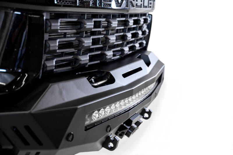 Addictive Desert Designs 2020 Chevy Silverado 2500/3500 Stealth Fighter Front Bumper - Image 8
