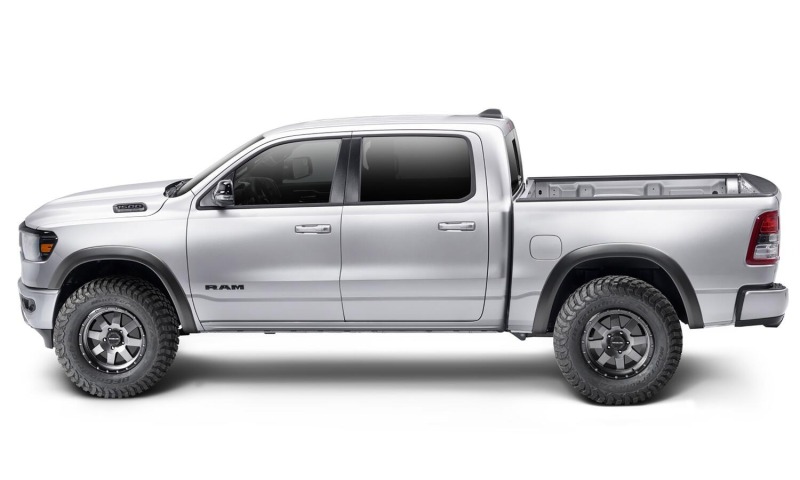 Bushwacker 50926-02 19-22 Ram 1500 (Excl. Rebel/TRX) 67.4 & 76.3in Bed Extend-A-Fender Flares 4pc - Smth Blk - Image 7