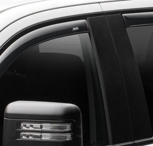 AVS 2019 Chevrolet Silverado 1500 Crew Cab Pickup Ventvisor In-Channel 4pc - Smoke