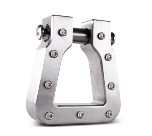 Body Armor 4x4 5141-M Mega D-Ring Machined Silver Single - Image 2
