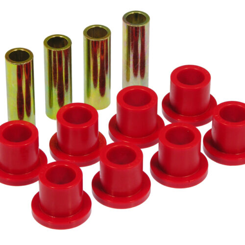 Prothane 6-1005 73-79 Ford F250 Crew Cab / F350 Rear Spring & Shackle Bushings - Red