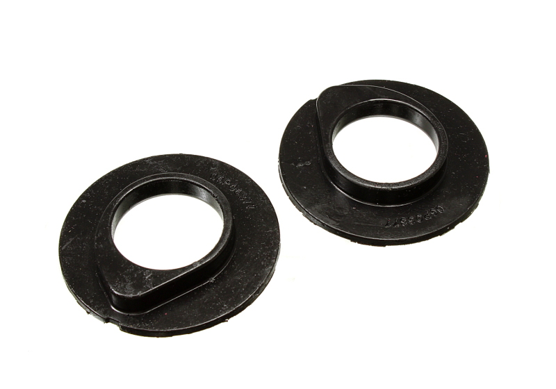 Energy Suspension 4.9108G 90-96 Ford F-150/Ford Bronco Front Coil Spring Isolator Set - Black - Image 2