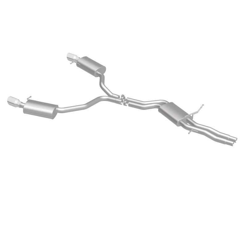 MagnaFlow 19159 Sys C/B 12-15 Audi A6 / A7 3.0L V6 SS 2.5in Dual Split Rear Ext 4in Tips - Image 7