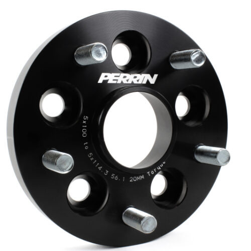 PERRIN Subaru/Toyota/Scion 20mm Wheel Adapter (Bolt-On Type) 5x100 to 5x114.3 w/56mm Hub - Pair - Image 4