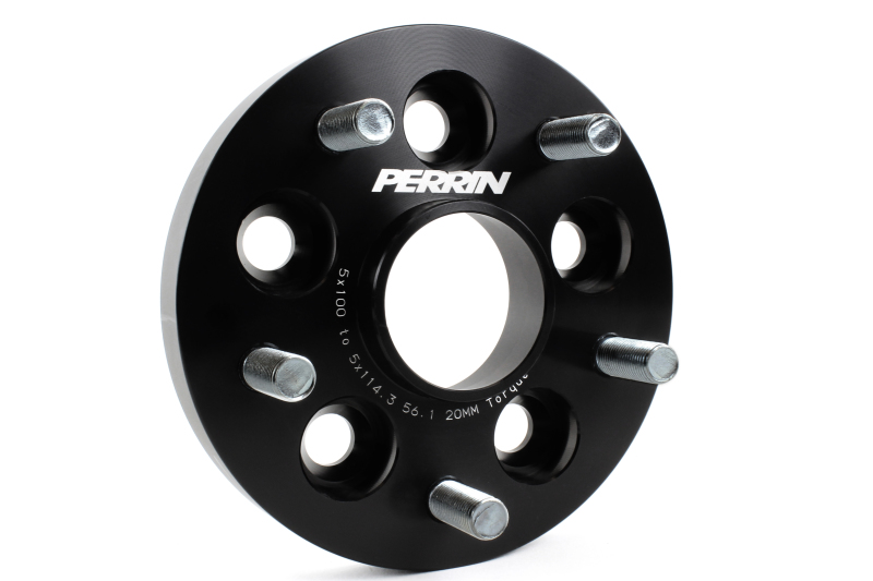 PERRIN Subaru/Toyota/Scion 20mm Wheel Adapter (Bolt-On Type) 5x100 to 5x114.3 w/56mm Hub - Pair - Image 4